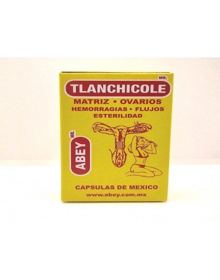Tlanchicole Abey Naturabey matriz ovarios flujos esterilidad