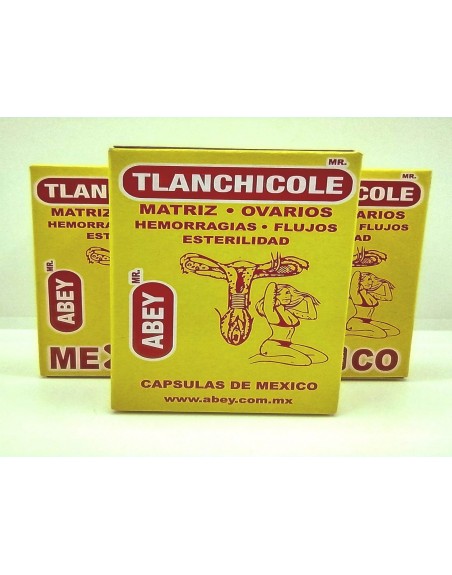 Tlanchicole Abey Naturabey matriz ovarios flujos esterilidad