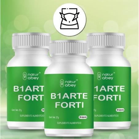 Biliarte Forti Abey Naturabey capsulas Mal aliento y sabor de boca Mejora el estreñimiento Colitis Anti-bilioso Purifica el híga
