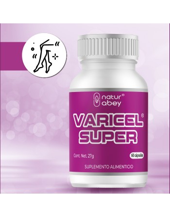 Varicel super Abey NAturabey Natural Naturismo varices Llagas Úlceras Hemorroides Heridas Cansancio de piernas Mala circulación