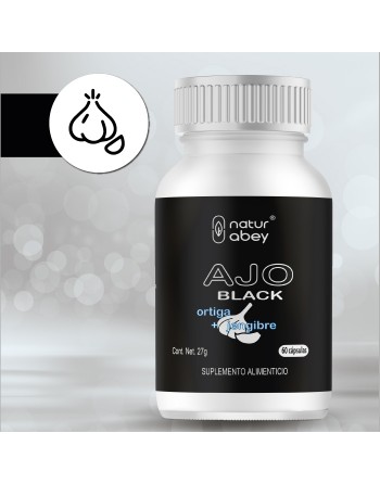 AJO BLACK  AJO NEGRO FRASCO AJO BLACK  AJO NEGRO FRASCO