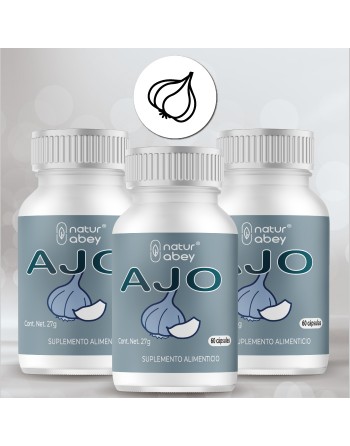 Ajo Puro, Abey, 3 Pack