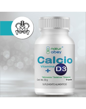 Calcio + Vitamina D3, Abey, osteoporosis