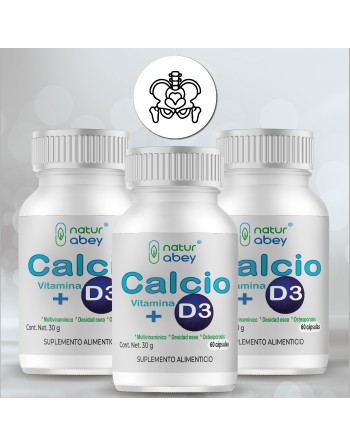 Calcio + Vitamina D3, Abey, osteoporosis Calcio + Vitamina D3, Abey, osteoporosis