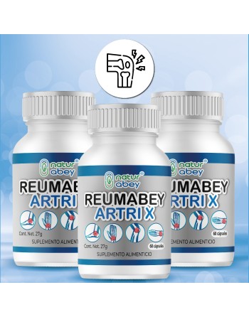 ReumAbey Artri X Abey Remedio herbolario  Artritis Reumas Dolor de articulaciones Dolores musculares Osteoporosis Ácido úrico Me