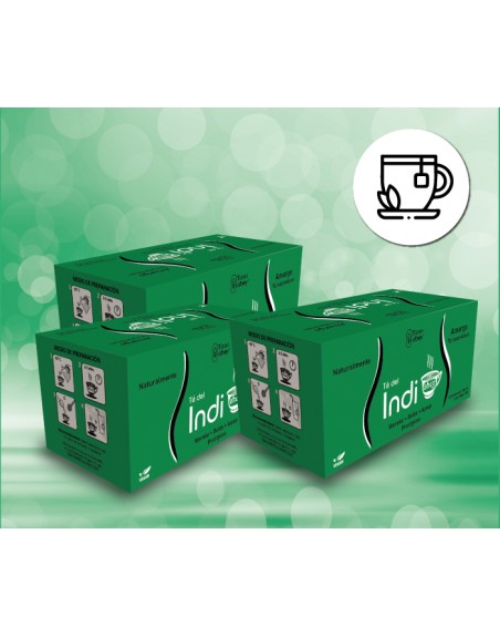 Té del Indio Amargo, 3 Pack, purifica Hígado, Tés instantáneos