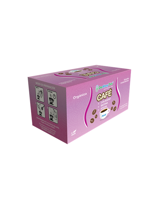 Café + Colágeno + Biotina + Stevia