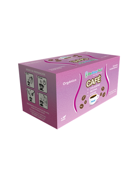 Café + Colágeno + Biotina + Stevia